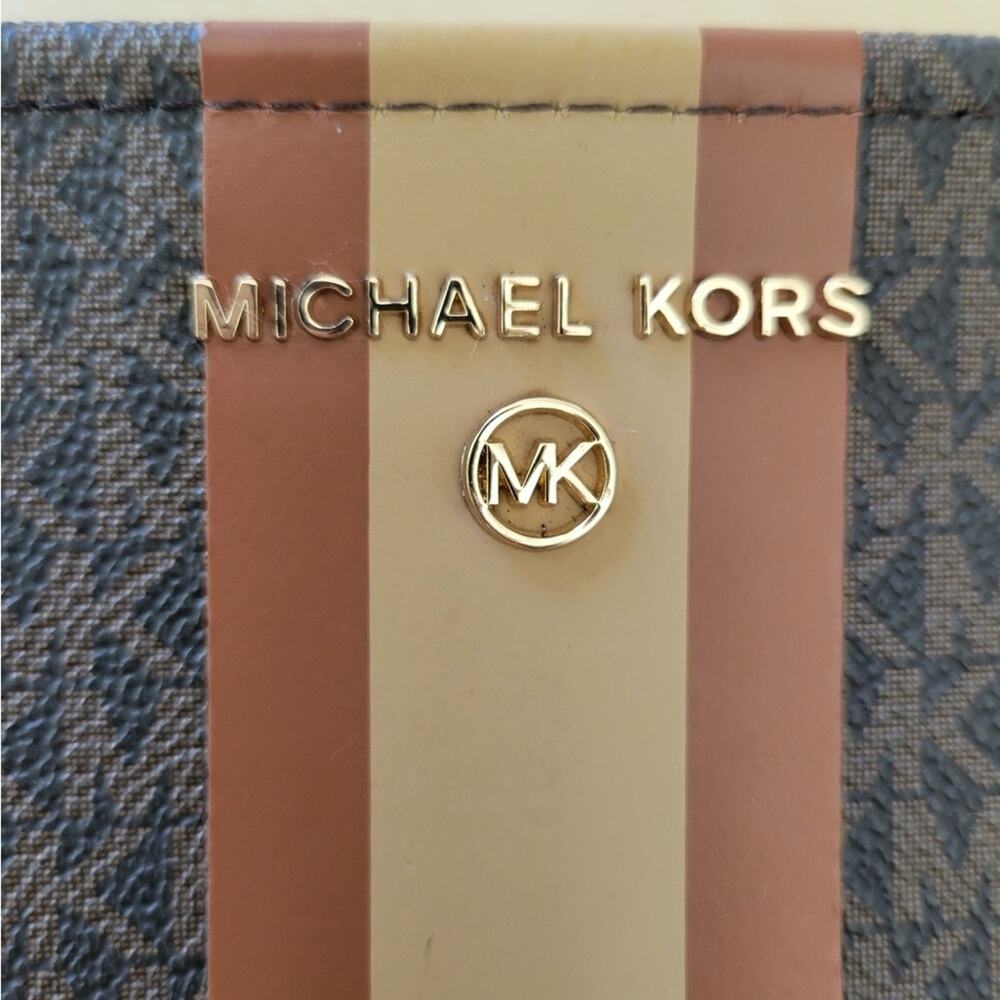Michael Kors Blue and Brown Belt Bag - Picture 6 of 6